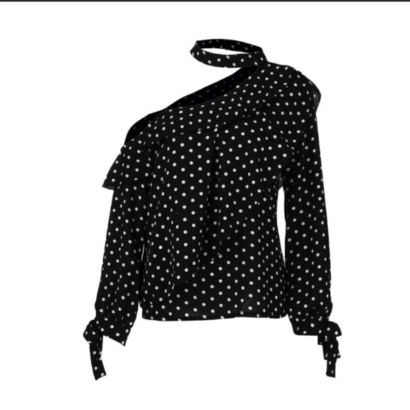 😍Off the shoulder sexy blouse,choker blouse - Picture 3 of 6